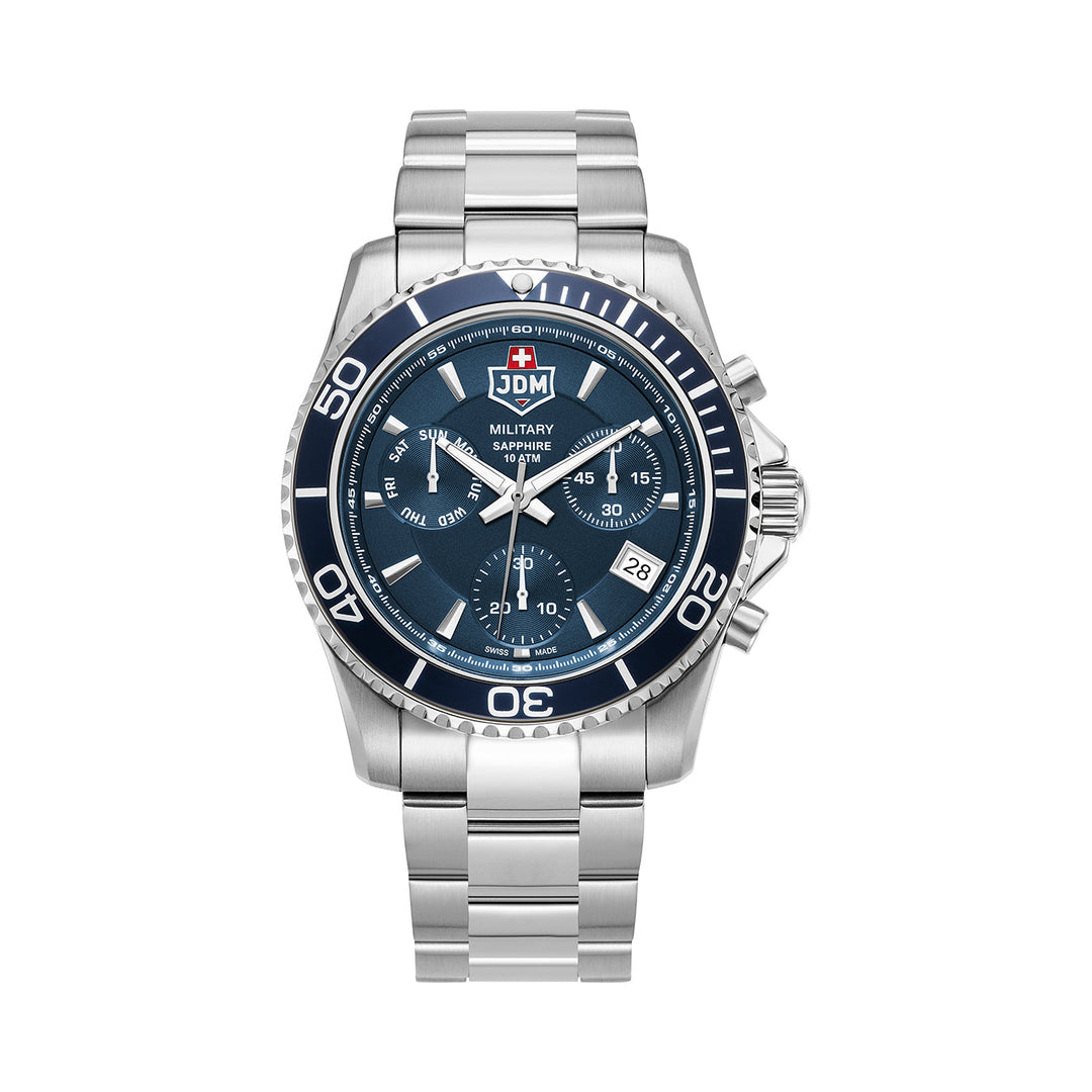 Sierra Chrono blue Blue Dial
