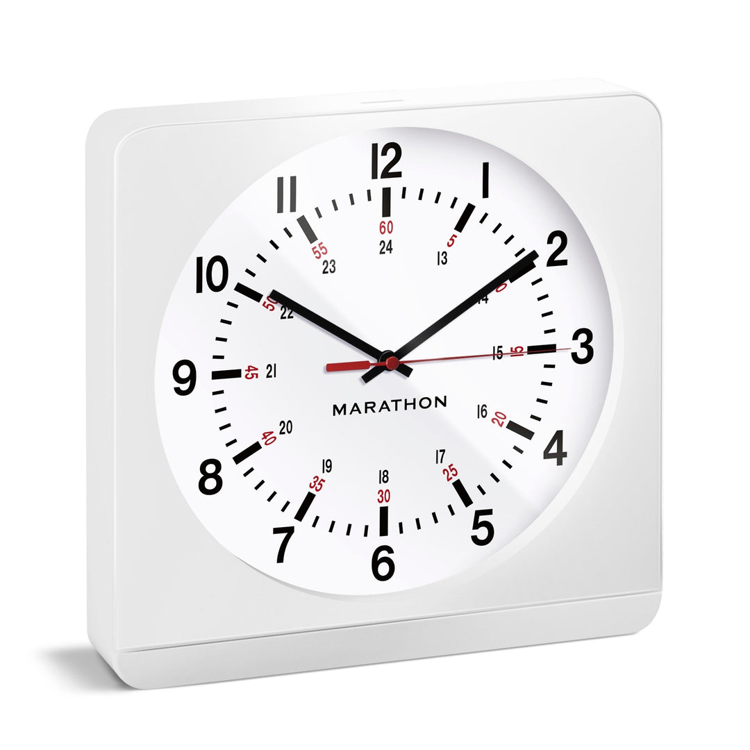 Jumbo 12 Inch Analog Wall Clock with Auto Backlight jumbo-analog-wall-clock-with