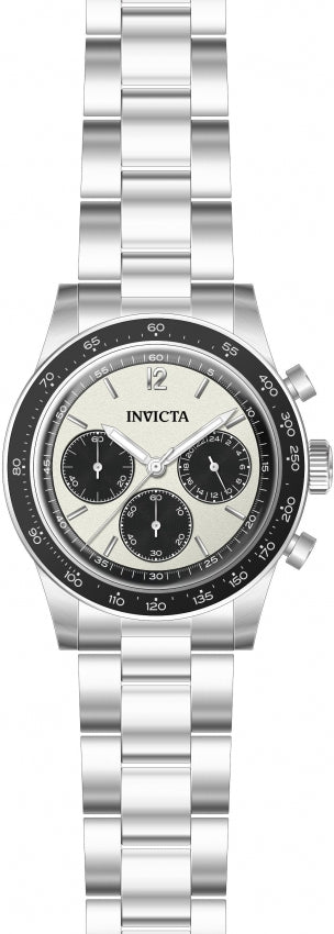 Speedway Chronograph Silver-Tone Dial / Stainless Steel Bracelet Two-Tone Silver