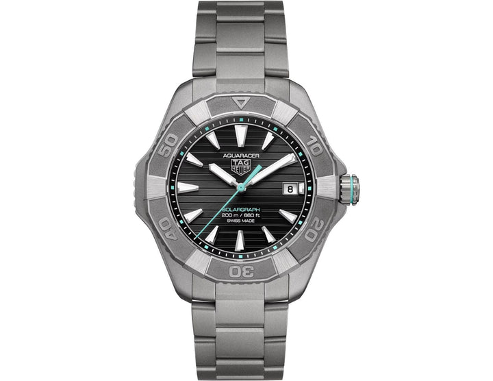 Aquaracer Professional 200 Solargraph Solar Quartz Black Dial / Sand-Blasted Tit