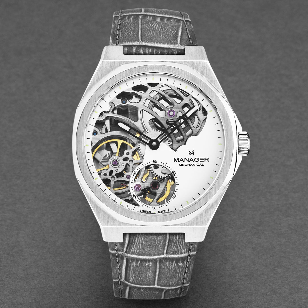 Revolution MAN-RM-04-SL / White | White Dial