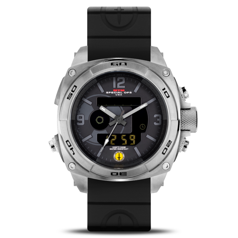 RAD Silver | Black Dial