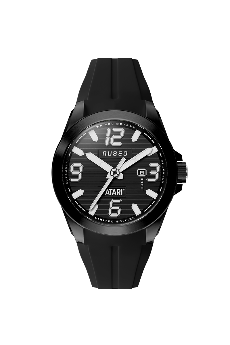 Torrent Automatic Atari Rainbow Limited Edition Black / Black Rubber Black Dial
