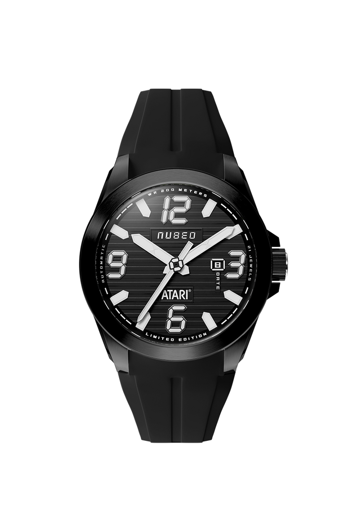 Torrent Automatic Atari Rainbow Limited Edition Black / Black Rubber Black Dial