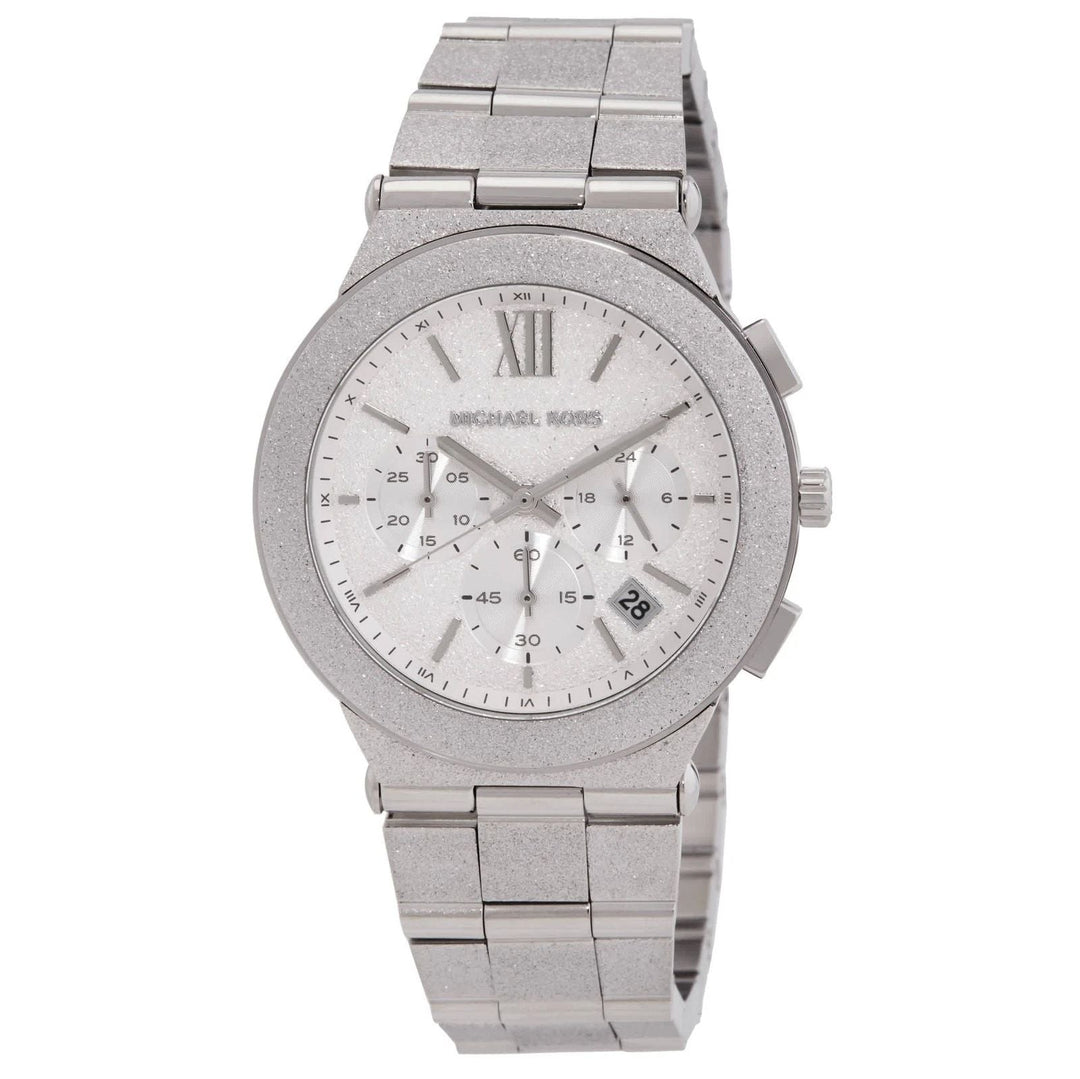 Billie Silver Dial Silver Stainless Steel Bracelet Chronograph 40mm Silver Dial