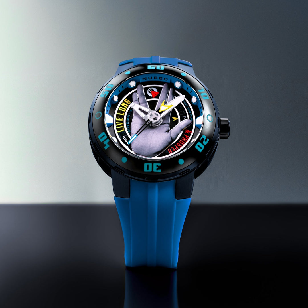 Mariner Automatic Star Trek Live Long & Prosper Limited Edition Blue / Silicone 