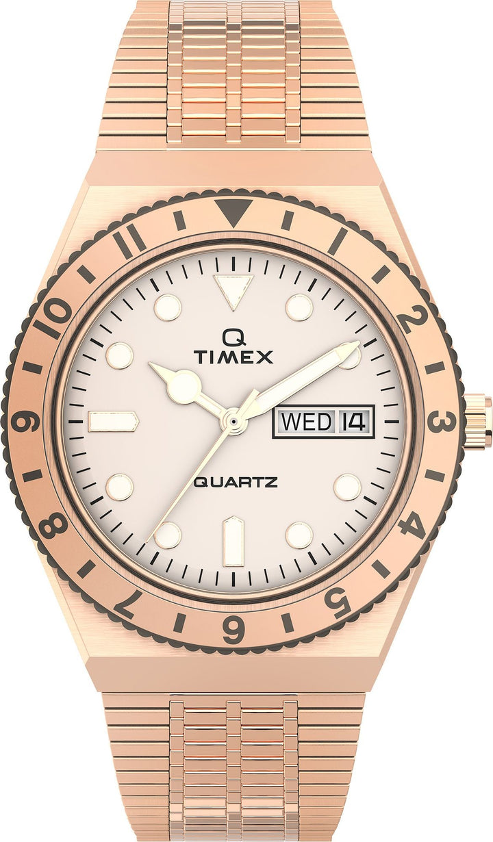 Timex Q - Special Projects Cream / Stainless Steel Cream Dial