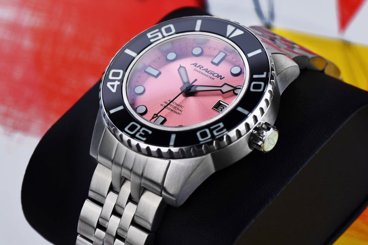 Divemaster 42 Swiss R150 Automatic Pink Dial | Pink Dial