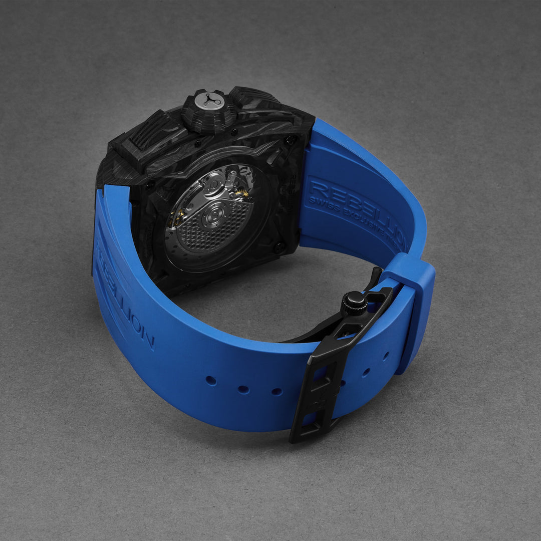 Re1 2.0 RBRE12CH.CA.BL / Black Blue | Black Blue Dial