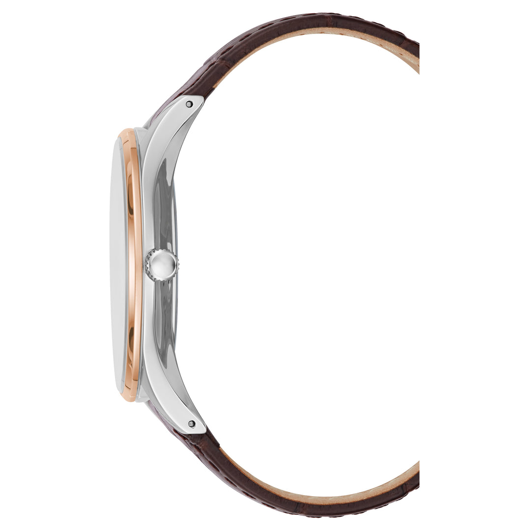 Classic 42 mm / Silver / Brown Silver Dial