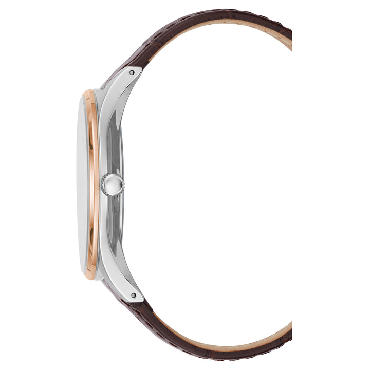 Classic 42 mm / Silver / Brown Silver Dial