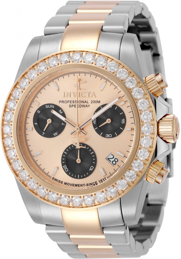 Elite Diamond Rose Gold dial / Rose Gold Stainless Steel Bracelet Rose Gold Dial