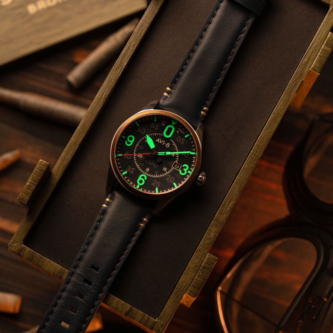 Smith Automatic Blue / Blue Leather | Blue Dial