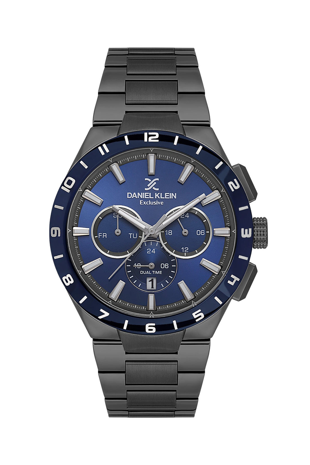 Dual Time Urban Diver Black / Blue Dial Blue Dial