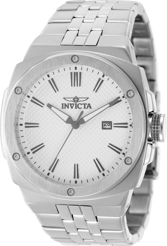Sea Vulture 44mm / Silver / Silver | Silver Dial