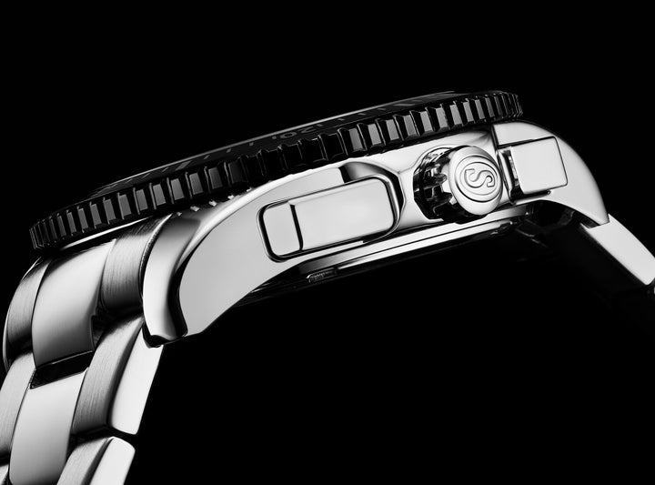 Monaco-4016.1 Silver/Stainless Steel | Blue Dial