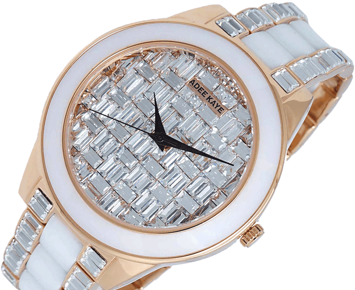 VENICE WHITE/ROSETONE | Silver Dial