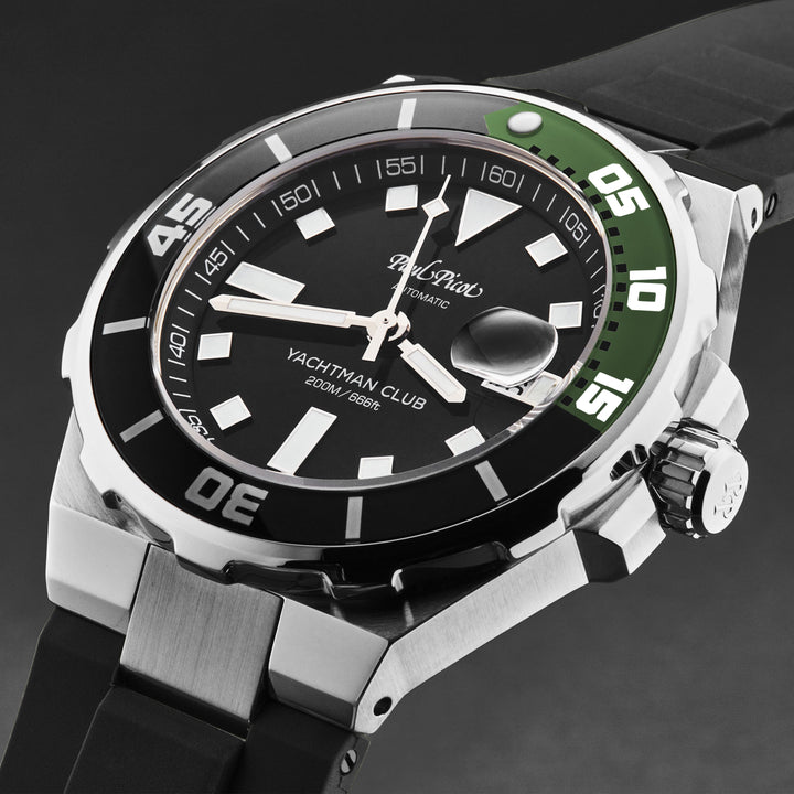 YachtmanClub P1251NVSG3614CM / Black | Black Dial