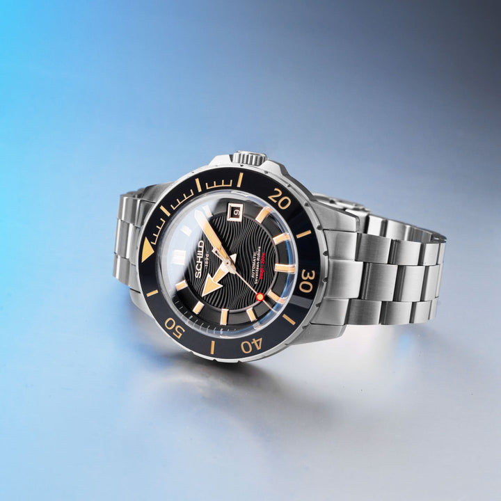 Hermann Swiss Automatic Limited Edition Black / Stainless Steel | Black Dial