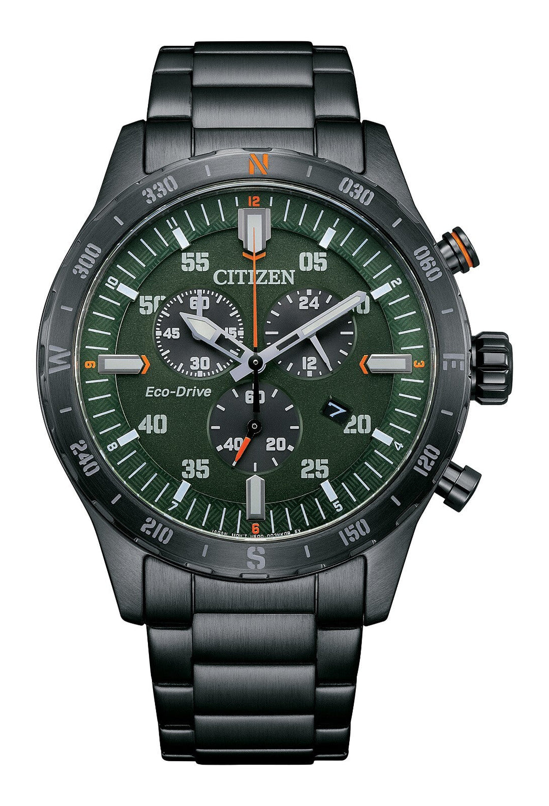 Sport 44mm / Green / Black | Green Dial