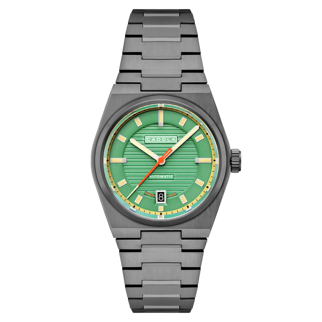 Lydden Hill Green / Grey | Green Dial