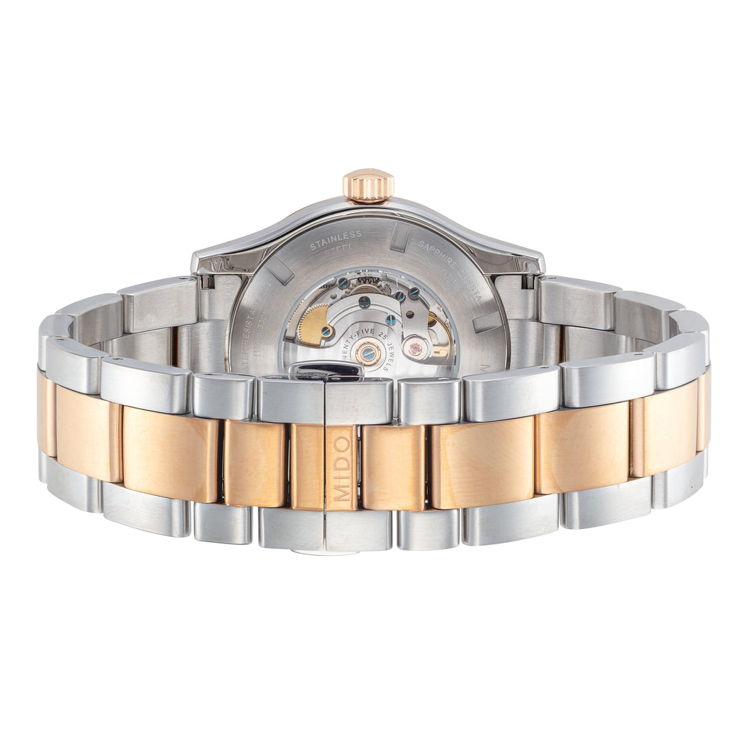 Multifort 42mm / Silver / Silver and Rose Gold | Silver Dial