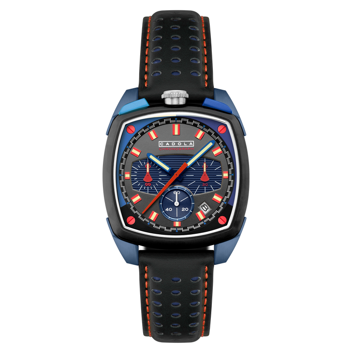 Taurus Chronograph Grey / Genuine Leather | Grey Dial