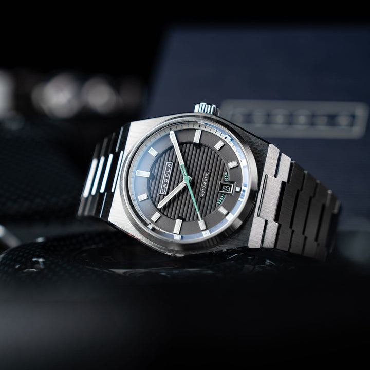 Lydden Hill Grey / Stainless Steel | Grey Dial