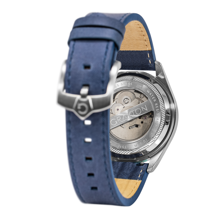 Elegant Sport Blue  /  Leather Blue Dial