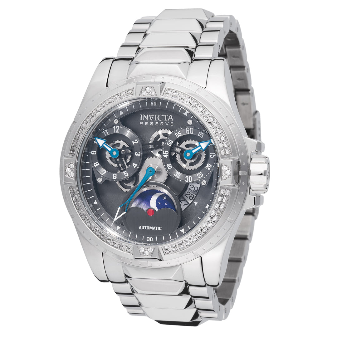 Reserve 49.5mm / Gunmetal / Silver | Gunmetal Dial