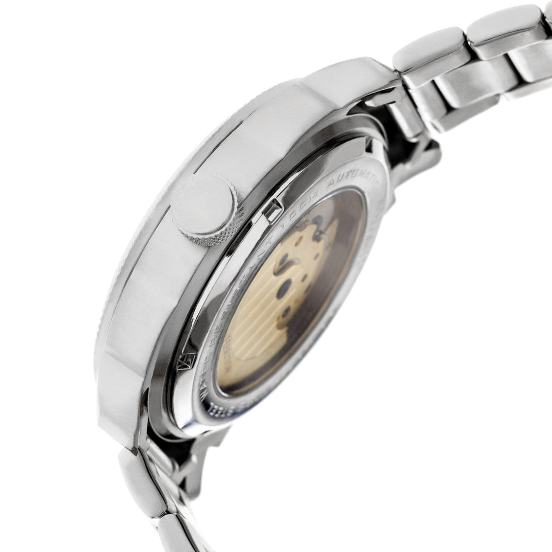 Helmsley Silver/Black | Black Dial