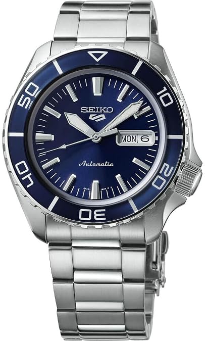 5 Sports SKX Blue Dial / Stainless Steel Bracelet Blue Dial