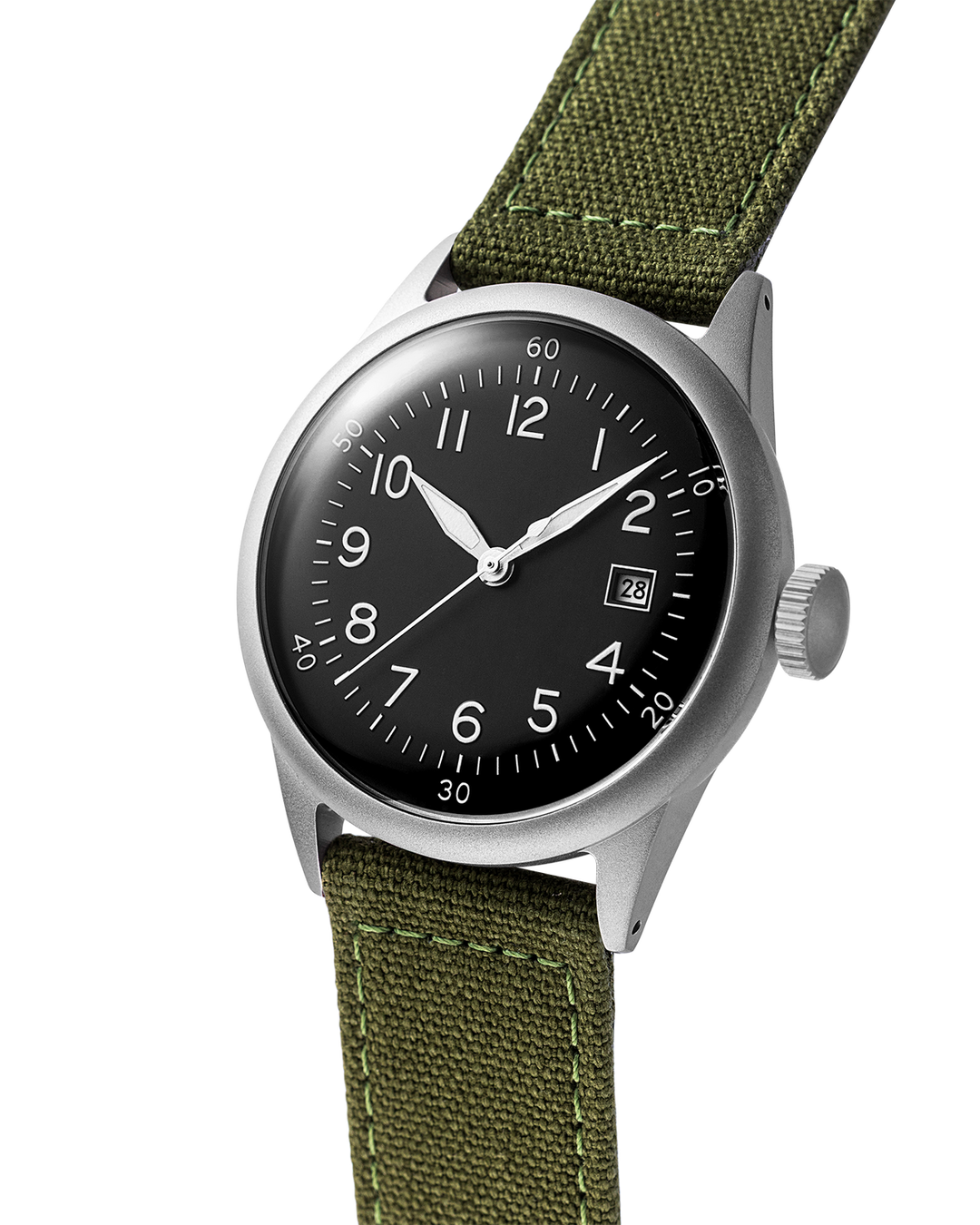 A-11 Tactical Black / Canvas Black Dial