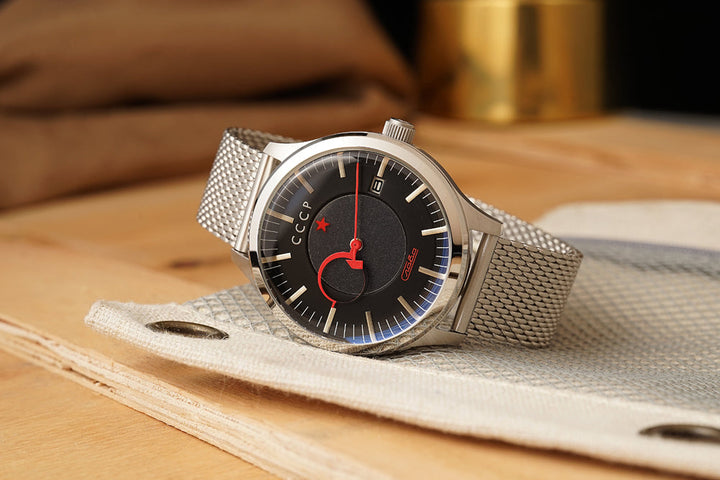 Kamzolkin Automatic Silver / Black Dial | Black Dial
