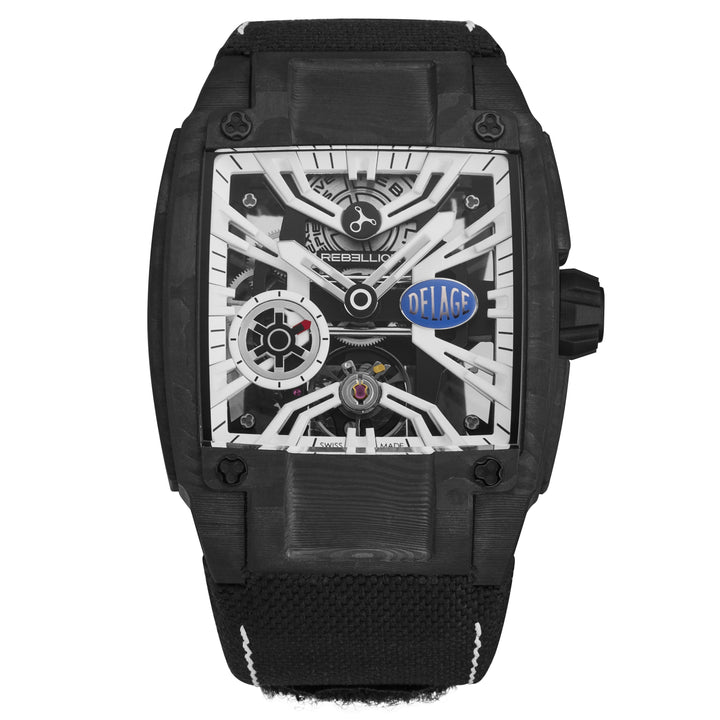 Re-Volt RBREV3H.TCADELW / White Skeletonized | White Skeletonized Dial
