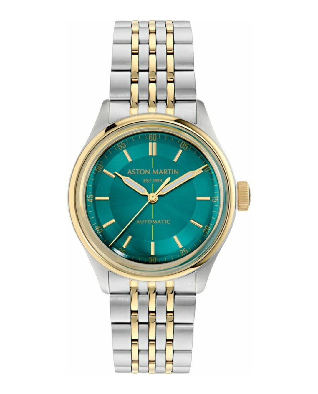 TS1 Automatic Three-Hand/ Green Dial Automatic/Two Tone Bracelet Green Dial