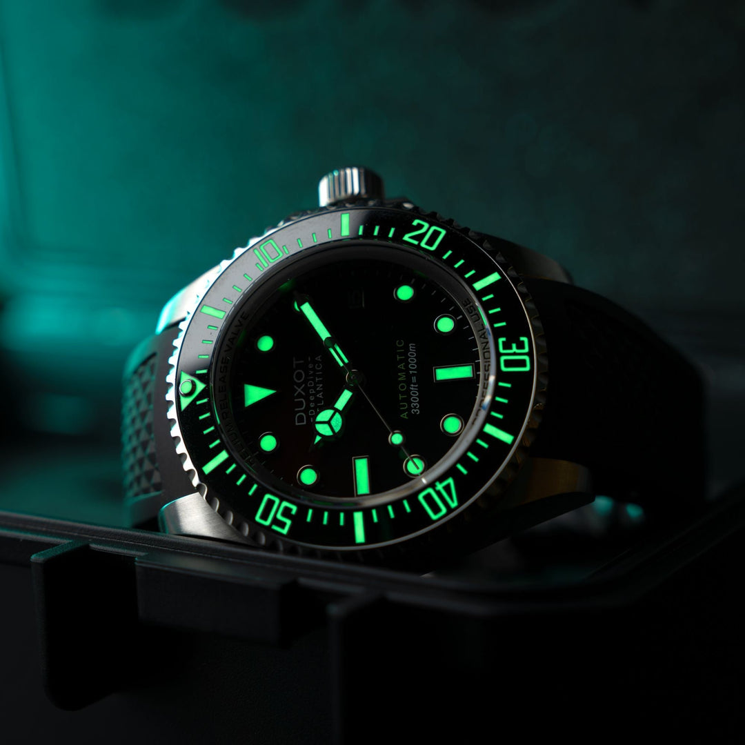 Atlantica Deep Dive Automatic Limited Edition Red/Stainless Steel Red Dial