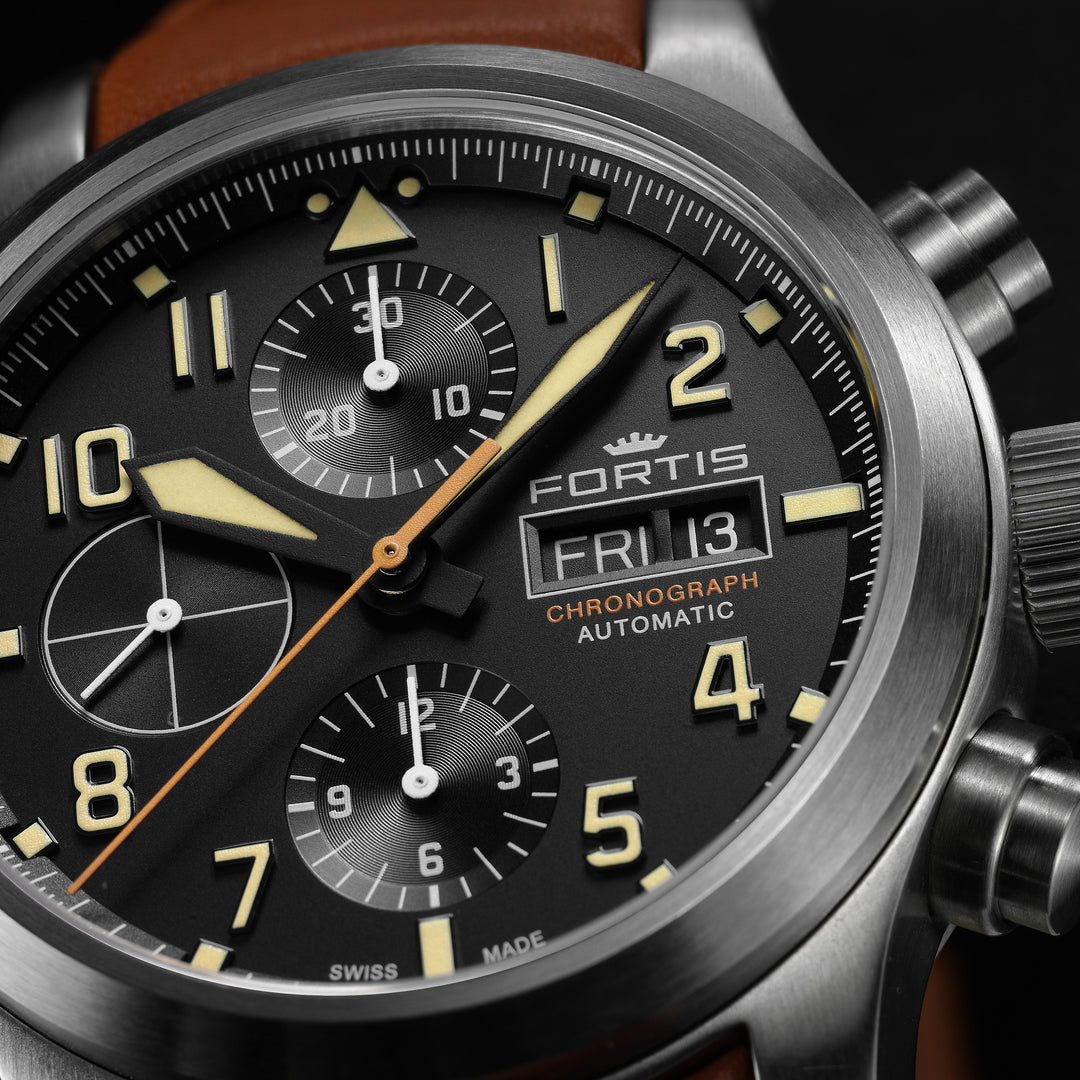 Aeromaster F4040001 / Black | Black Dial