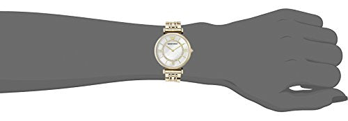 Classic White Mother-Of-Pearl Dial / Gold-Tone Stainless Steel Bracelet Mother-o