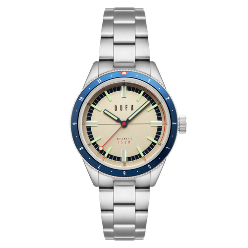 Dufa Freitaucher Automatic Cream / Stainless Steel | Cream Dial
