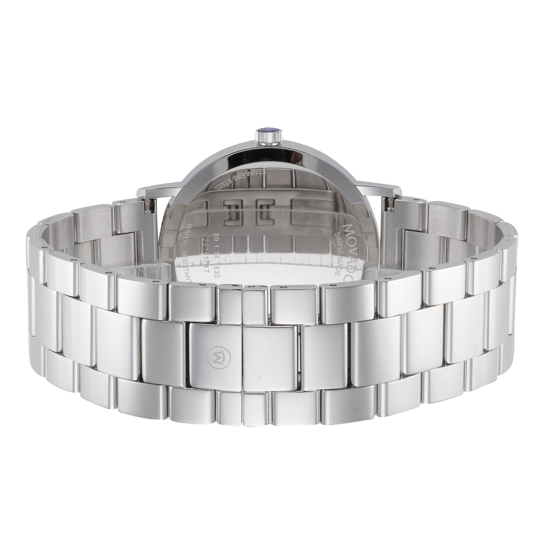 Corporate 40mm / Black / Silver Black Dial