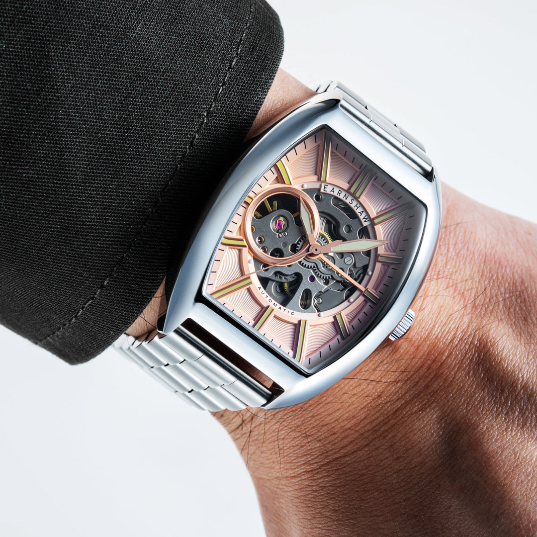 Heritage Beauchamp Skeleton Automatic Rose Gold / Stainless Steel | Rose Gold Di
