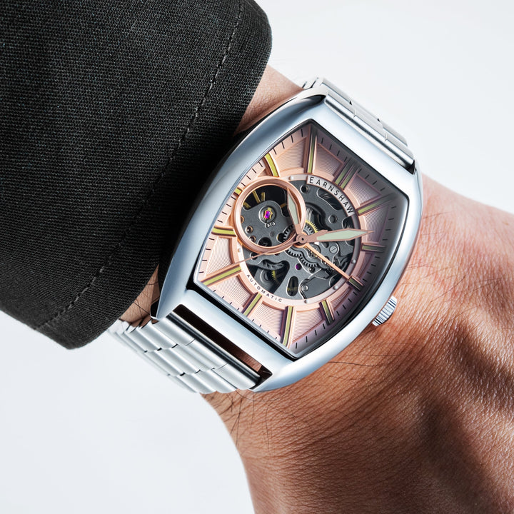 Heritage Beauchamp Skeleton Automatic Rose Gold / Stainless Steel | Rose Gold Di
