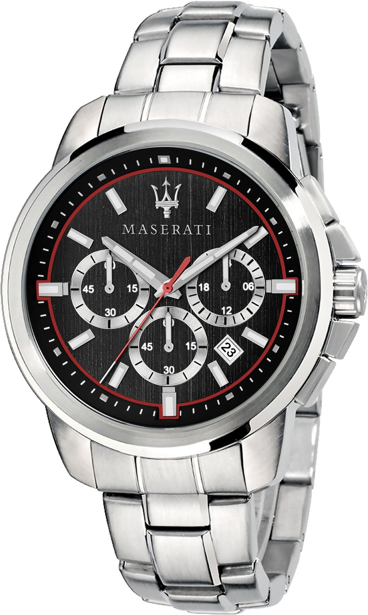 SUCCESSO Black / Stainless Steel Black Dial