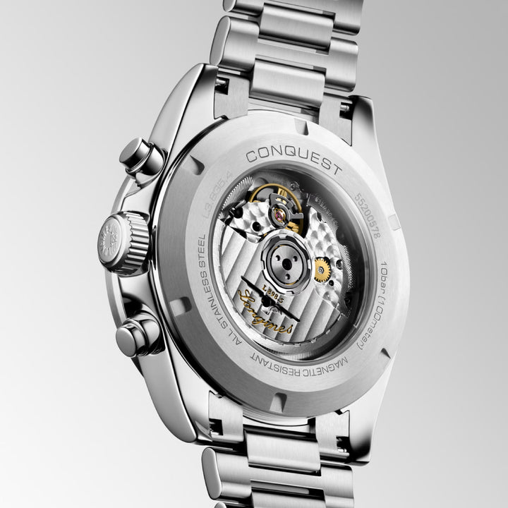 Conquest Chronograph Two-Tone / Stainless Steel |  Dial