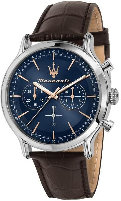 EPOCA Blue / Leather | Blue Dial