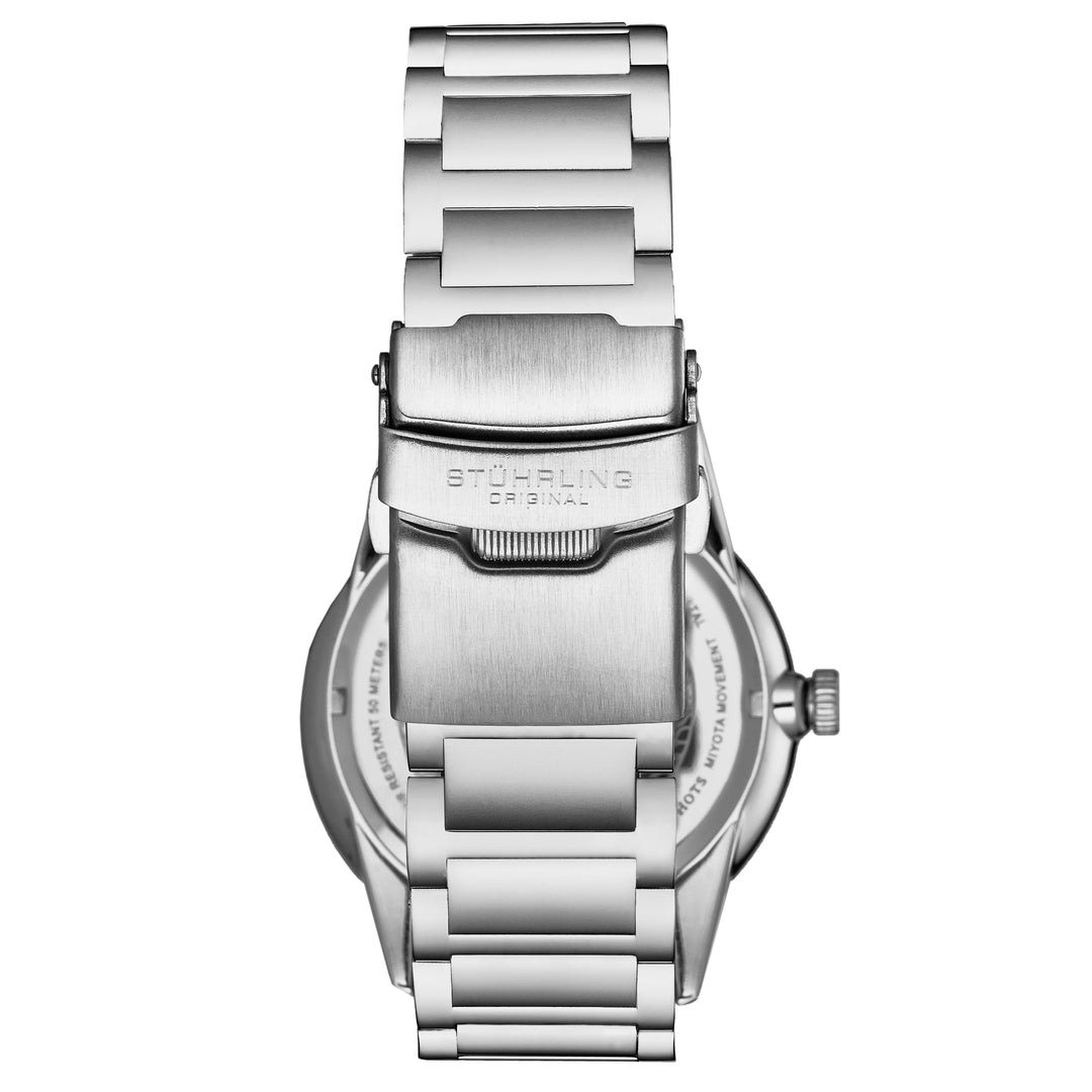 Classis 4021 Silver/Stainless Steel | Black Dial