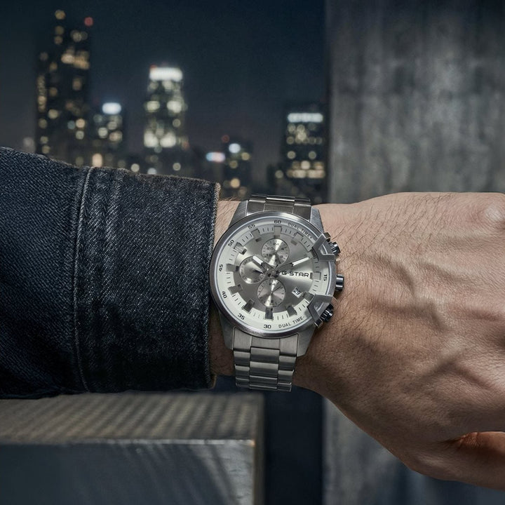 Bend3D Silver-Gray Dial / Gunmetal Stainless Steel Bracelet Silver-Gray Dial