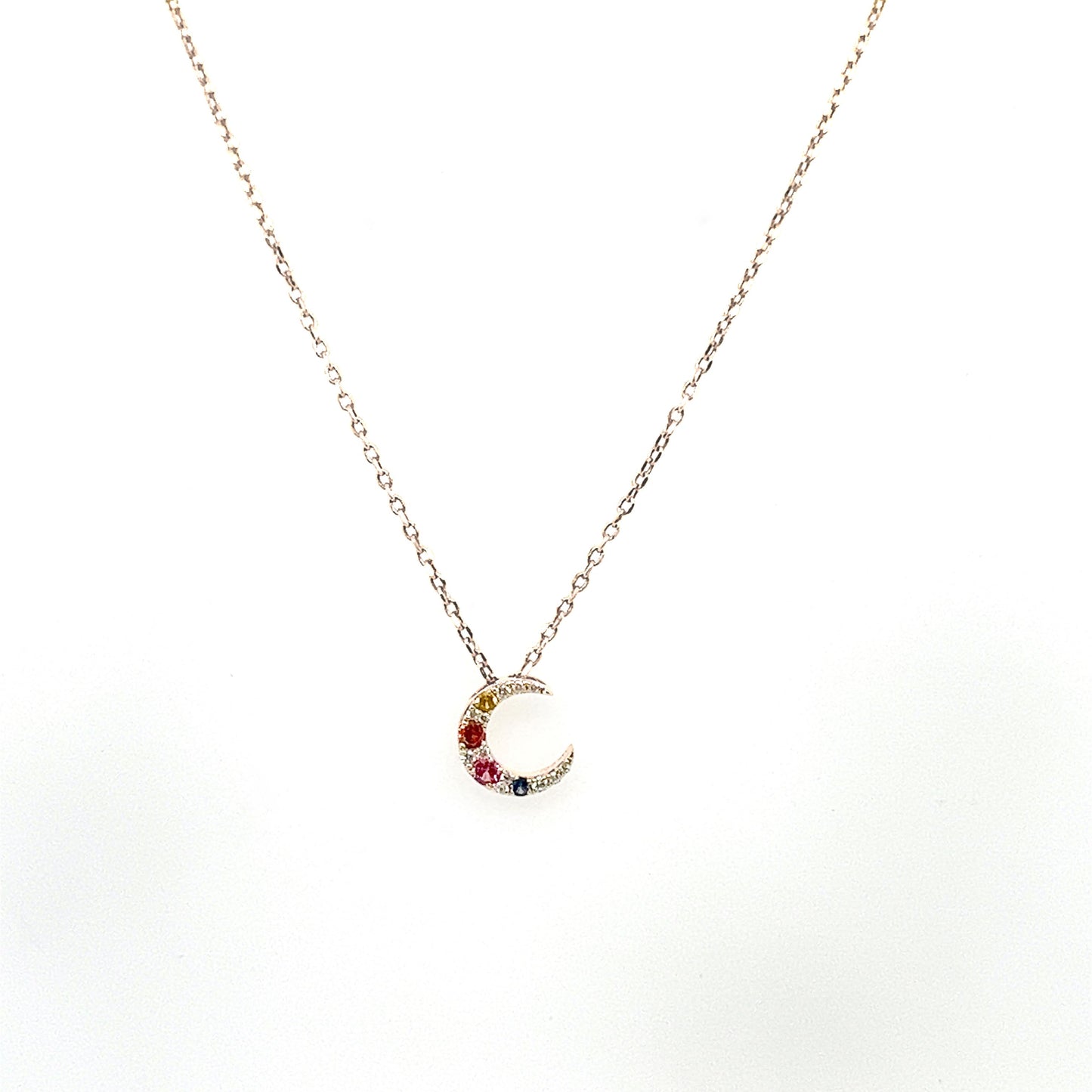 Petite Crescent Necklace