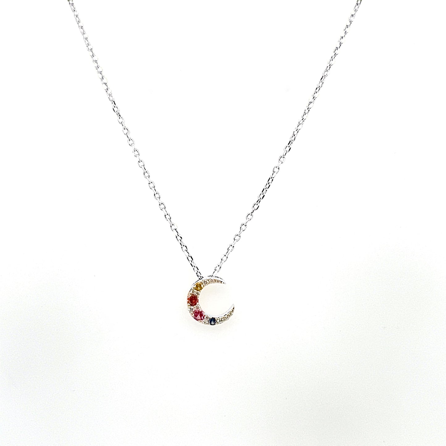 Petite Crescent Necklace